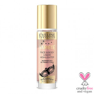 Corector Lichid Fata si Corp cu Vitamina C Highlighter Variete 02 Rose Gold