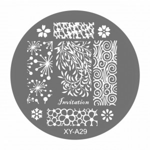 Matrite Stampile Unghii, Cod XY-A29, Accesorii Profesionale Manichiura