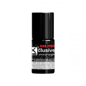 Oja Semipermanenta One Step Color, Exclusive Nails, Cod 20, Cantitate 5ml, Culoare Ultramarin Inchis Sidefat