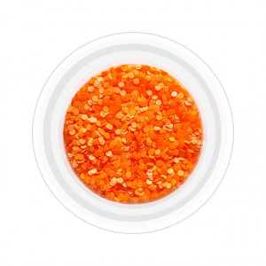 Paiete Unghii Neon Cod PN-O, Culoare Orange