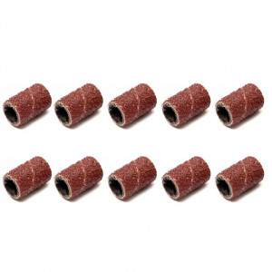 Role Abrazive set - 10 Bucati, Granulatie 80