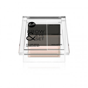 Set Corector Sprancene si Paleta Machiaj Bell Cosmetics N 02