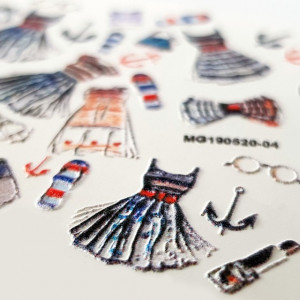 Stickere Unghii 5D, Model Fashion, MG190520-04