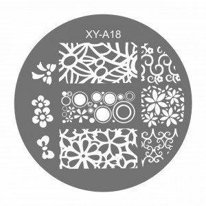 Matrite Stampile Unghii, Cod XY-A18, Accesorii Profesionale Manichiura