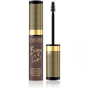 Rimel Sprancene cu Fibre 'Brow & Go' Eveline Cosmetics, 01 Light