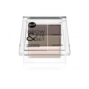 Set Corector Sprancene si Paleta Machiaj Bell Cosmetics N 01