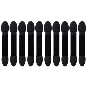 Aplicator Fard Pleoape cu Doua Capete, Set 10 Buc