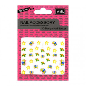 Abtibilde Unghii, Motive Ornamentale IARNA, Cod: XT11 Stickere Unghii, Tatuaje UNghii, Stickere Manichiura