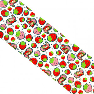 Folie Decorativa Transfer Manichiura, Happy Strawberry