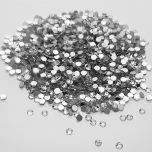Pietricele Unghii Tip Swarovski, No. S6, 1440 buc, Argintiu