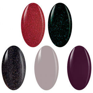 Kit Geluri Color Exclusive Premium Line, 5 Culori la Alegere
