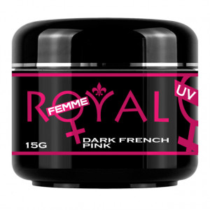 Gel UV Dark French Pink Royal Femme, Cover, 15 ml