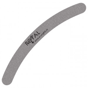 Pila Unghii Banana cu Granulatie 100/180 Royal Femme