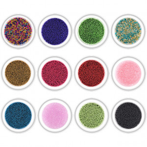 Bilute Caviar Unghii Set 12 Culori Diferite Cod O-SC05