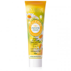 Crema Maini cu Glicerina si Extract de Musetel BIO 3 in 1 Glicerini Eveline Cosmetics
