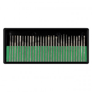 Freze Diamantate Unghii, Set 30 Bucati
