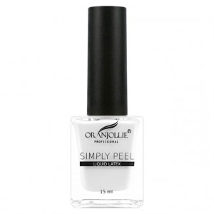 Latex Lichid Cuticule Oranjollie Culoare Alb 15 ml