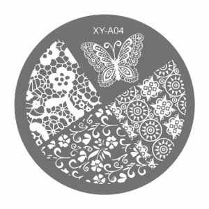 Matrite Stampile Unghii, Cod XY-A04, Accesorii Profesionale Manichiura