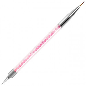 Pensula Pictura Unghii + Instrument Puncte, Pensule Profesionale Manichiura