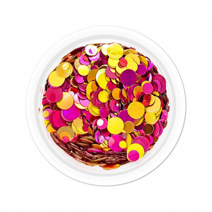Confetti Unghii Multicolore Cod CU-05, Accesorii Nail Art