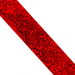 Folie Decorativa Transfer Manichiura, Metallic Abstract Red