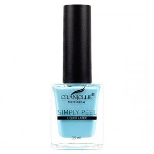 Latex Lichid Cuticule Oranjollie Culoare Albastru 15 ml