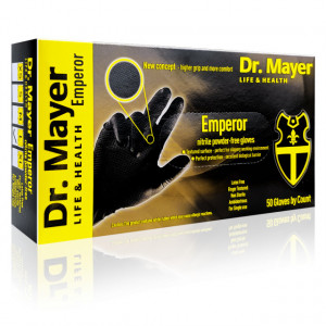 Manusi Examinare Texturate Nitril Nepudrate Emperor Dr Mayer 50 Buc