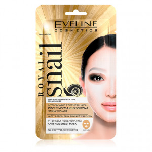 Masca de Fata Anti Imbatranire si Regenerare Intensa Eveline Cosmetics Royal Snail