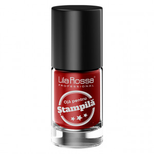 Oja pentru Stampila Culoare Rosu, Red Lila Rossa, 6ml