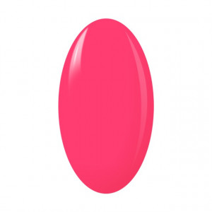 Oja Semipermanenta One Step Color, Exclusive Nails, Cod 30, Cantitate 5ml, Culoare Roz Rosiatic Neon