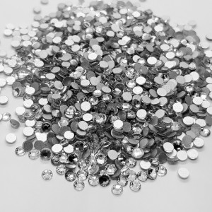 Pietricele Unghii Tip Swarovski, No. S10, 1440 buc, Argintiu