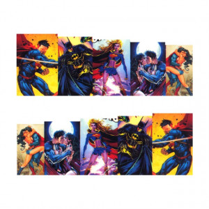 Stickere Unghii pe Bază de Apă (SUPERHEROES), Cod LR-699 (Abtibilduri Unghii - Tatuaje Unghii - Nail Stickere - Water Nail Art)