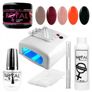 Kit Geluri Color Exclusive Premium Line, 11 Produse
