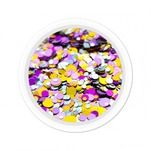 Confetti Unghii Multicolore Cod CU-04, Accesorii Nail Art