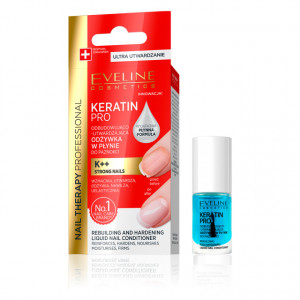 Tratament Reconstructie si Intarire Unghii Keratin PRO Eveline