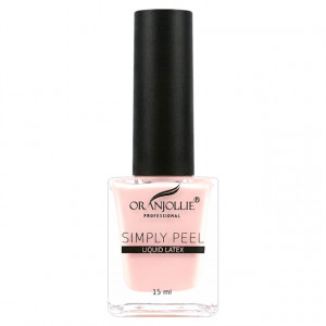Latex Lichid Cuticule Oranjollie Culoare Roz 15 ml