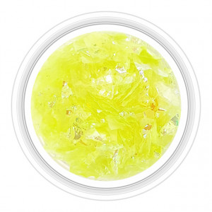 Paiete Unghii Efect de Gheata Culoare Verde Neon, Cod GU-VN