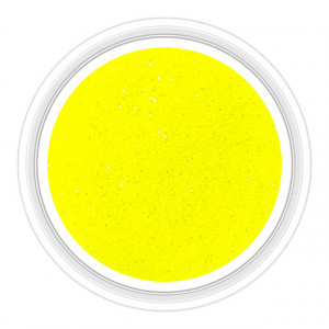 Sclipici Unghii Neon Culoare Galben Cod SN-01