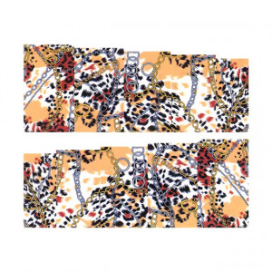 Stickere Unghii pe Bază de Apă, ANIMAL PRINT, Cod LR-2099 (Abtibilduri Unghii - Tatuaje Unghii - Nail Stickere - Water Nail Art)