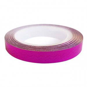 Banda Adeziva Unghii Zig Zag, Fuchsia