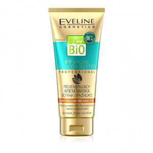 Crema Masca Maini si Unghii cu Ulei BIO de Argan si Unt de Cacao, I'm Bio Eveline Cosmetics