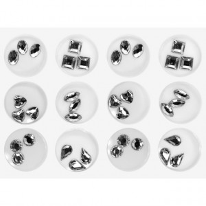 Decoratiuni Unghii Set, Cristale Forme Diferite
