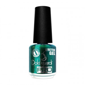 Lac de Unghii cu Efect de Gel DolciSguardi PRO Culoare Verde No. 306C