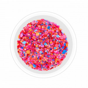 Sclipici cu Paiete Florescent Glow in Dark Cod SP-Mix 02