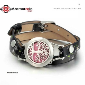 Bratara cu aromadifuzor pentru uleiuri esentiale MB05