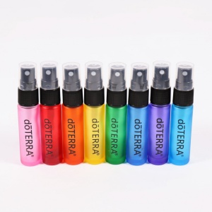Recipiente spray sticla multicolor 10 ml doTERRA- Set 8 bucati