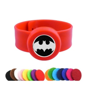 Brățară BAIETI Batman rosu