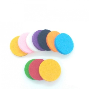 Dischete colorate rezerva aromadifuzor auto 20 mm - set 10 buc.