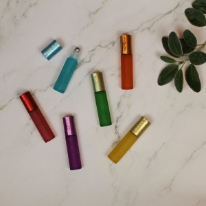Set 6 sticlute colorate roll-on 10 ml