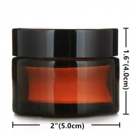 Borcan de sticla bruna 30 g